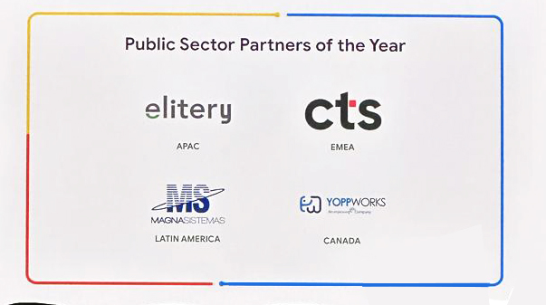 ELITERY Memenangkan Penghargaan Google Cloud Public Sector Partner of the Year Award 2023 untuk Wilayah Asia Pasifik