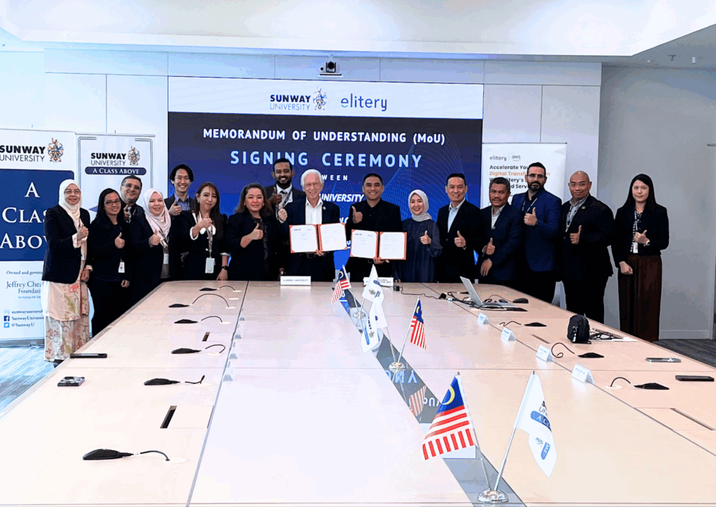 Sunway University and Elitery Sign Memorandum to Explore AI in Education